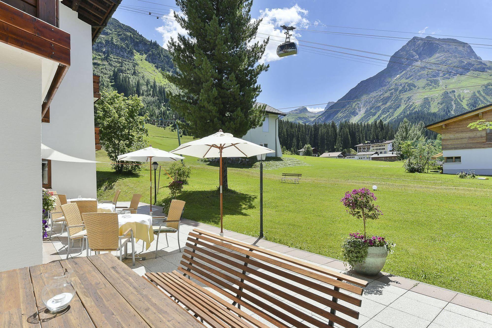 Hotel Schwarzwand Lech am Arlberg Eksteriør billede