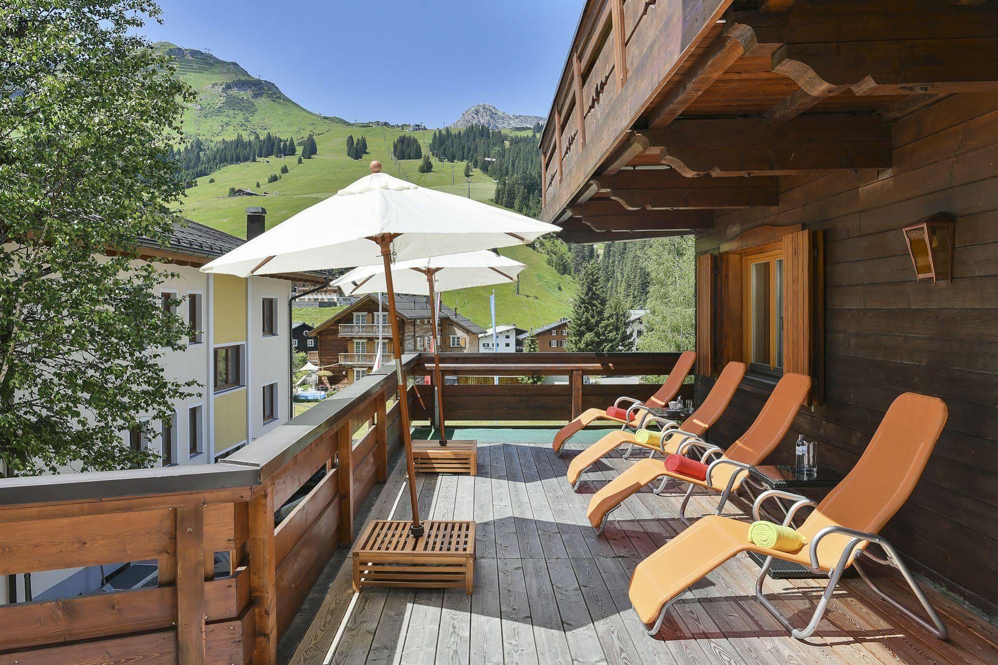 Hotel Schwarzwand Lech am Arlberg Eksteriør billede